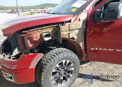 2018 Nissan Titan Pro-4X from USA, damaged, VIN 1N6AA1E50JN518638